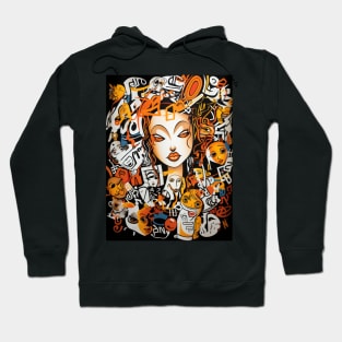 Abstract Fantasy Graffiti Hoodie